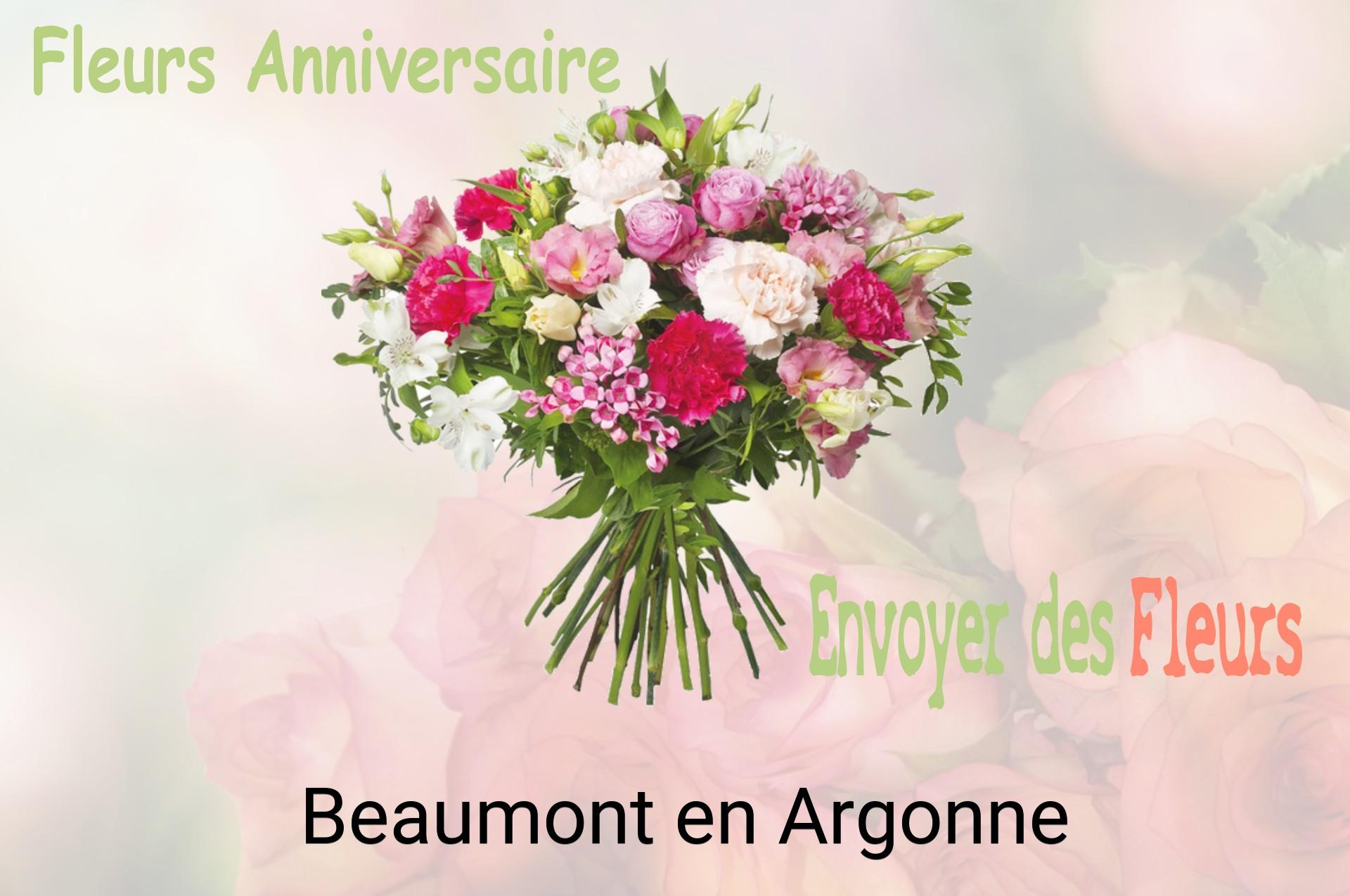 Bouquet de fleurs d’anniversaire livré à Beaumont-en-Argonne