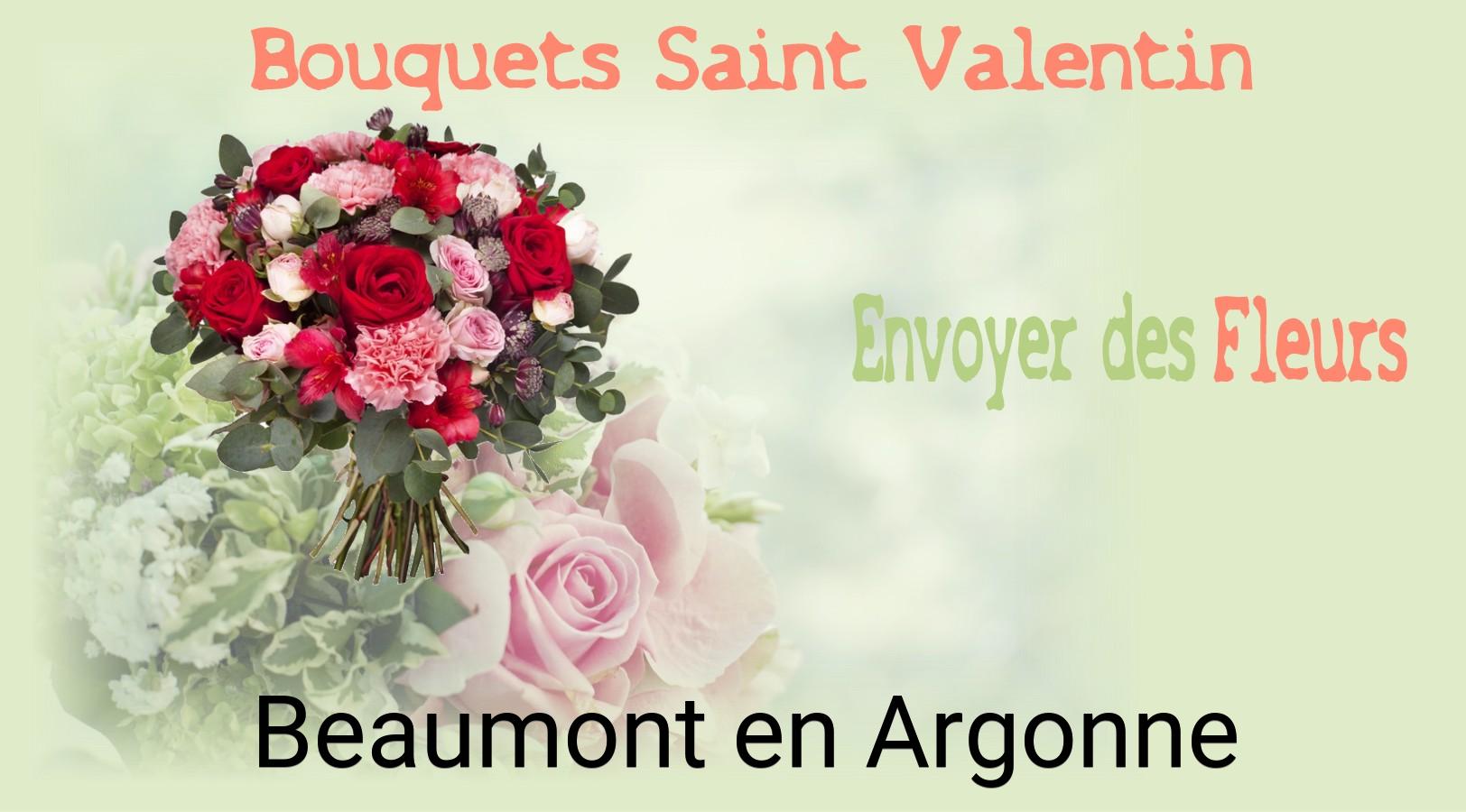 Roses de Saint-Valentin livrées à Beaumont-en-Argonne